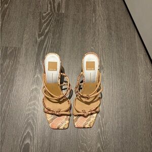 Dolce Vita Multi-Tan Strappy Heels
